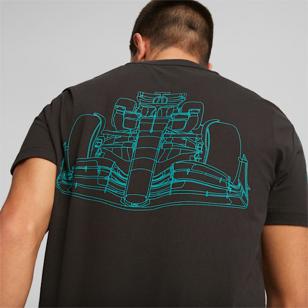 メンズ  メルセデス MAPF1 MT7 Tシャツ, PUMA Black, extralarge-JPN