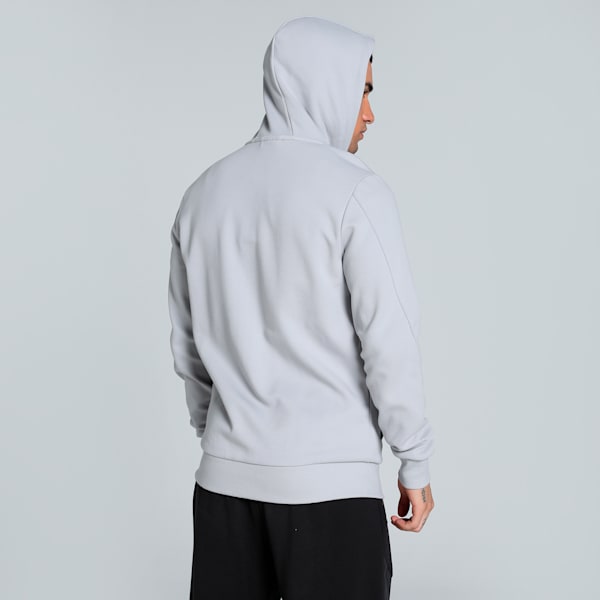 Mercedes-AMG PETRONAS Men's Motorsport Hooded Sweatshirt, Mercedes Team Silver, extralarge-IND