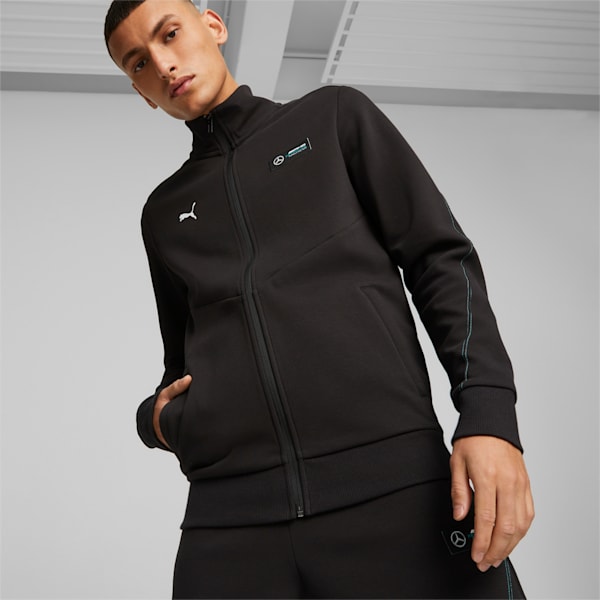 Mercedes-AMG PETRONAS Men's Motorsport Track Jacket, PUMA Black, extralarge-IND