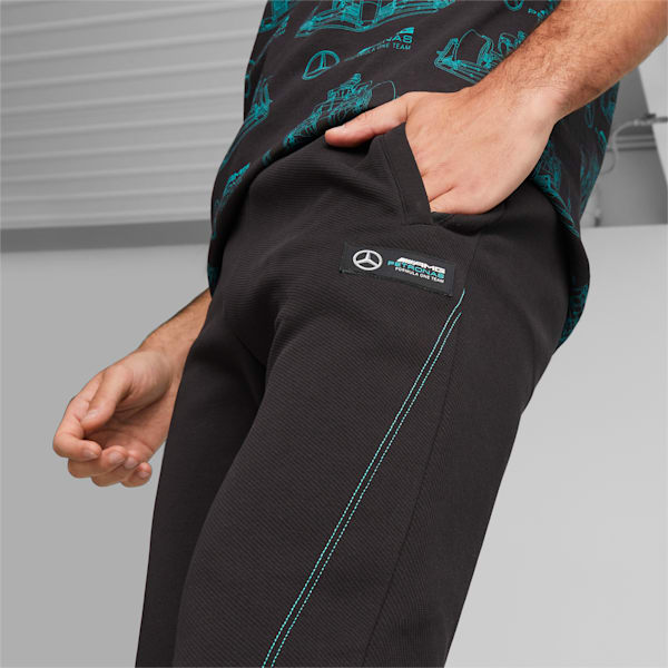 Mercedes-AMG PETRONAS Men's Motorsport Sweat Pants, PUMA Black, extralarge-AUS