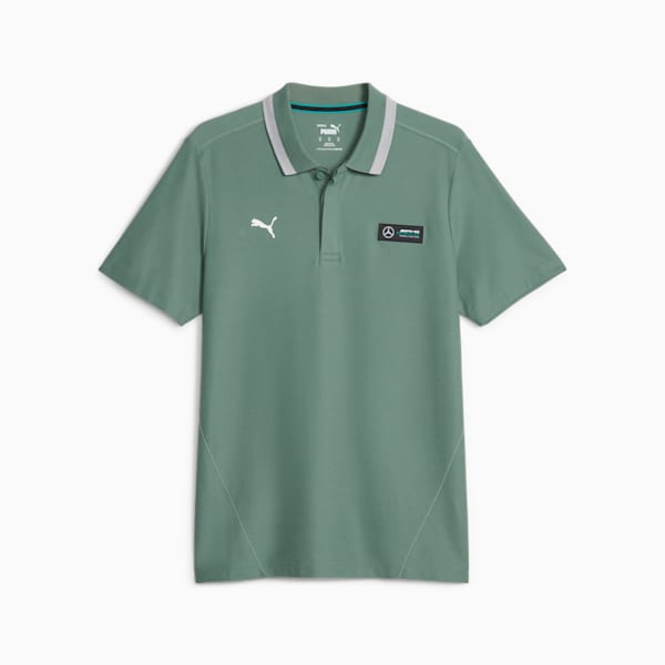 Mercedes-AMG PETRONAS Men's Motorsport Polo, Eucalyptus, extralarge