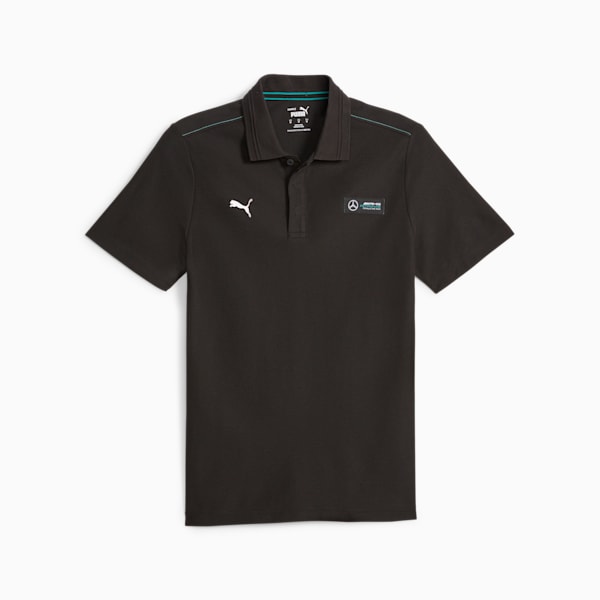 Mercedes-AMG PETRONAS Men's Motorsport Polo, PUMA Black, extralarge-GBR