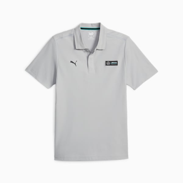 Mercedes-AMG PETRONAS Men's Motorsport Polo, Mercedes Team Silver, extralarge-IND