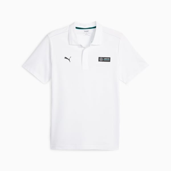 Mercedes-AMG PETRONAS Men's Motorsport Polo, PUMA White, extralarge-IND