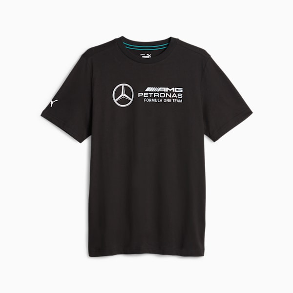 Camiseta de automovilismo Mercedes-AMG PETRONAS para hombre, PUMA Black, extralarge