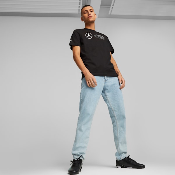 Mercedes-AMG PETRONAS Men's T-shirt, PUMA Black, extralarge-IND