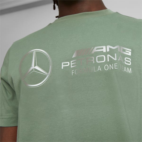 Mercedes-AMG PETRONAS Men's T-shirt, Eucalyptus, extralarge-IND