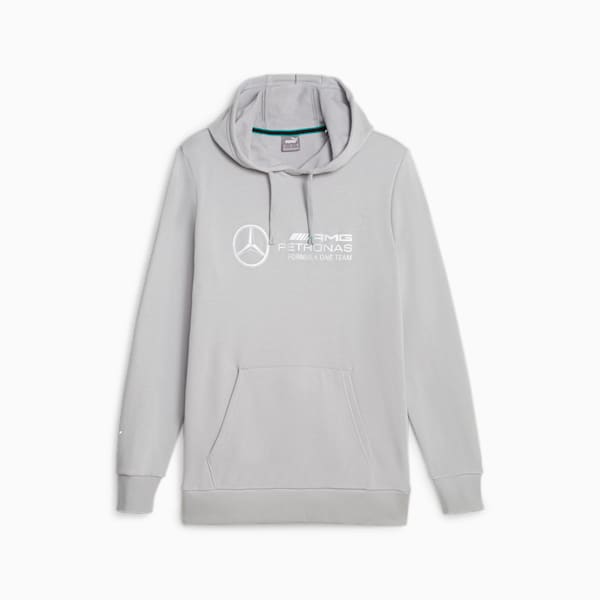 メンズ  メルセデス MAPF1 ロゴ フーディー, Mercedes Team Silver, extralarge-JPN