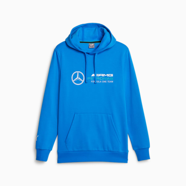 Mercedes-AMG PETRONAS Men's Motorsport Hoodie, Ultra Blue, extralarge-IND