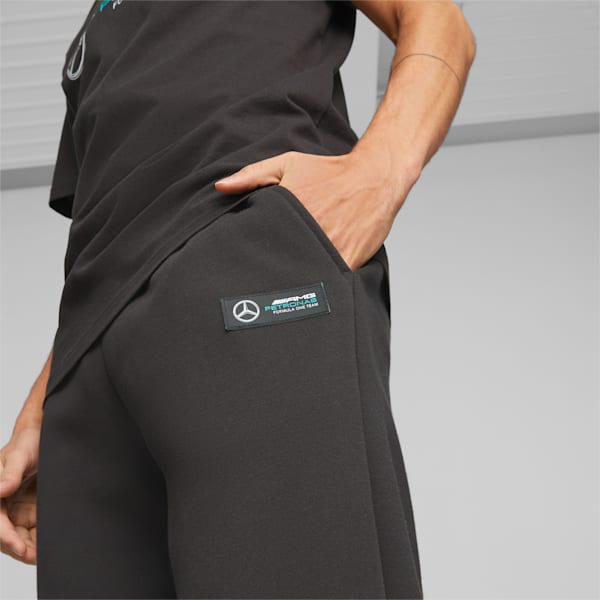 Mercedes-AMG PETRONAS Men's Motorsport Sweat Pants, PUMA Black, extralarge-IND