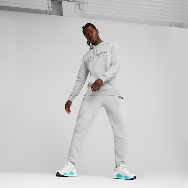 Mercedes-AMG PETRONAS Men's Motorsport Sweat Pants, Mercedes Team Silver, extralarge-IND