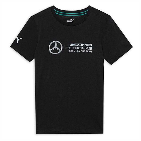 Mercedes-AMG Petronas Motorsport Youth Logo Tee, PUMA Black, extralarge-IND