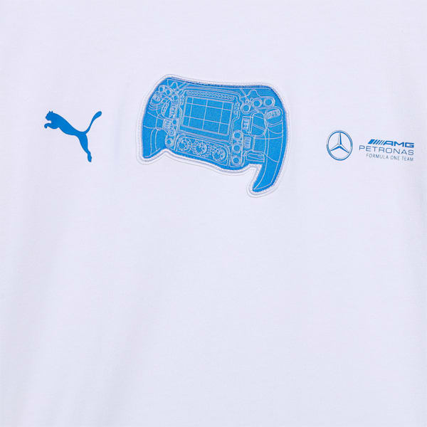 Mercedes-AMG Petronas Motorsport Youth Graphic Tee, PUMA White, extralarge-IND