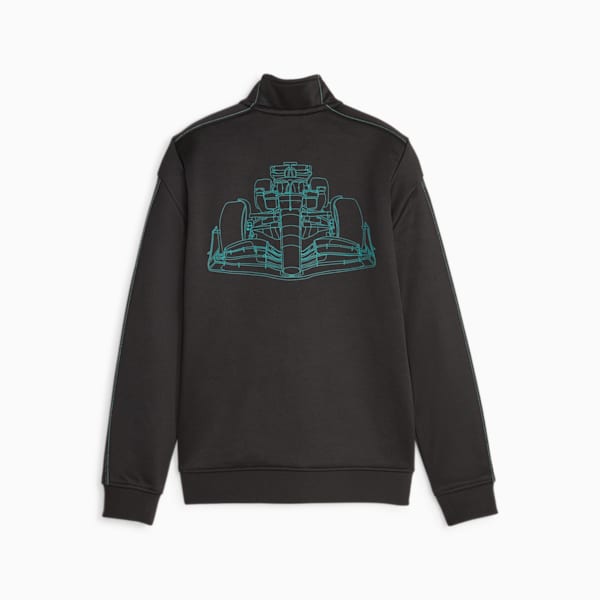 Mercedes-AMG Petronas Motorsport Youth MT7 Track Jacket, PUMA Black, extralarge-IND