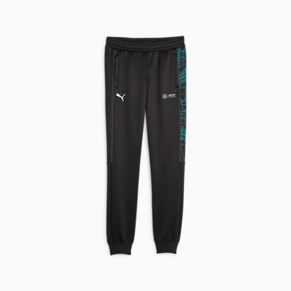 Mercedes-AMG Petronas Motorsport Youth MT7 Track Pants, PUMA Black, extralarge-IND