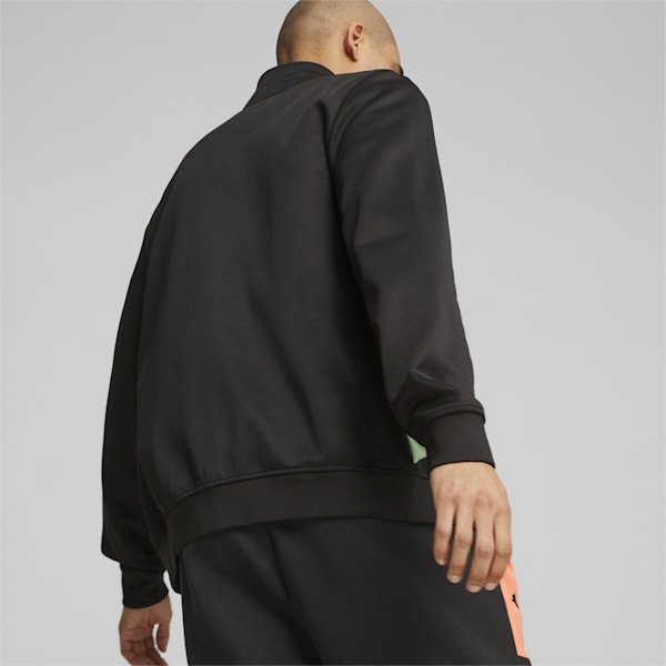 Mercedes-AMG Men's Motorsport Track Jacket, PUMA Black, extralarge-IND