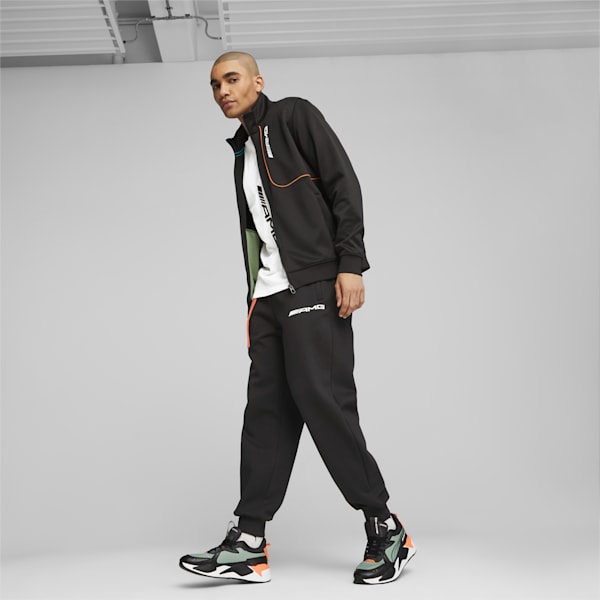 Mercedes-AMG Men's Motorsport Track Jacket, PUMA Black, extralarge-IND