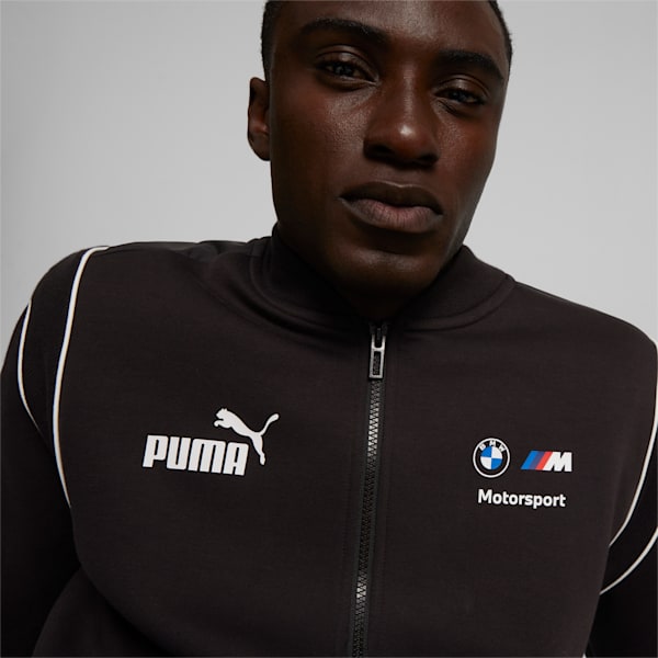 BMW M Motorsport Men's MT7 Sweat Jacket, PUMA Black, extralarge-IDN