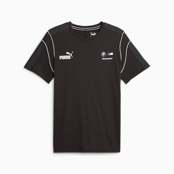 BMW M Motorsport Men's MT7 Tee, PUMA Black, extralarge