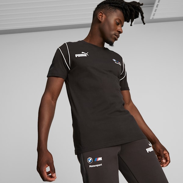 BMW M Motorsport Men's MT7 Tee, PUMA Black, extralarge-GBR
