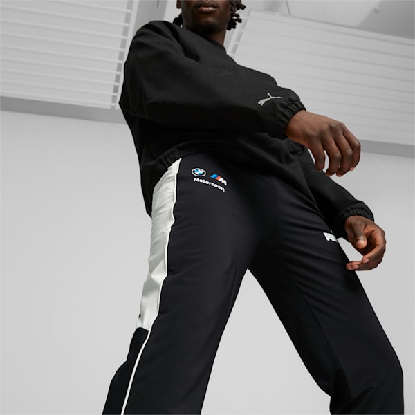 BMW M Motorsport Men's MT7 Slim Track Pants, PUMA Black, extralarge-IND