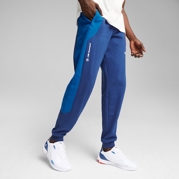 BMW M Motorsport Men's Sweatpants, Pro Blue-M Color, extralarge