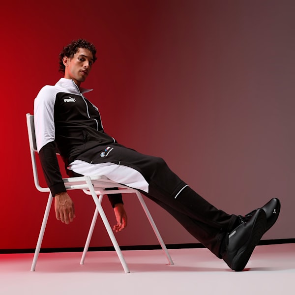 BMW M Motorsport Men's Slim Fit Sweat Pants, PUMA Black, extralarge-IND