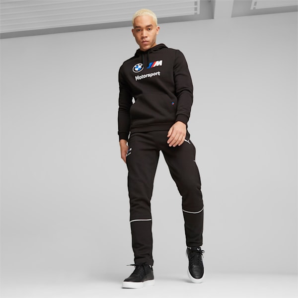 BMW M Motorsport Men's Slim Fit Sweat Pants, PUMA Black, extralarge-IND