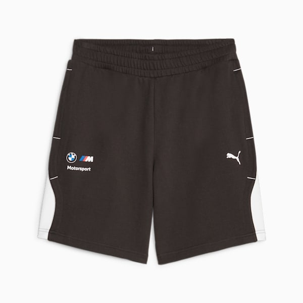 BMW M Motorsport Men's Sweat Shorts, PUMA Black, extralarge-AUS