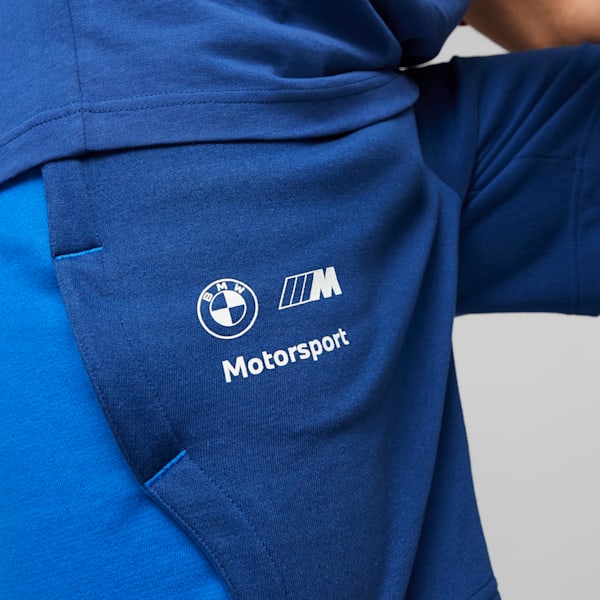 BMW M Motorsport Men's Sweat Shorts, Pro Blue-M Color, extralarge-IND