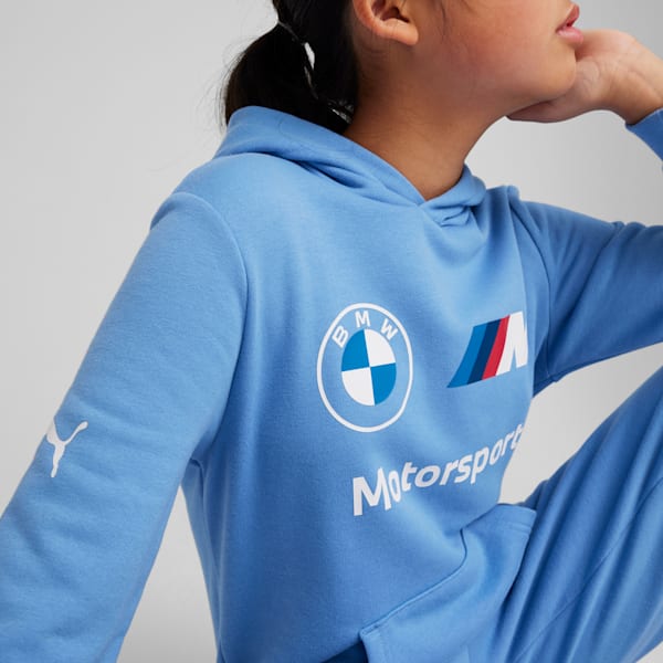 Sudadera BMW M Motorsport Essentials para adolescentes, Blue Skies, extralarge