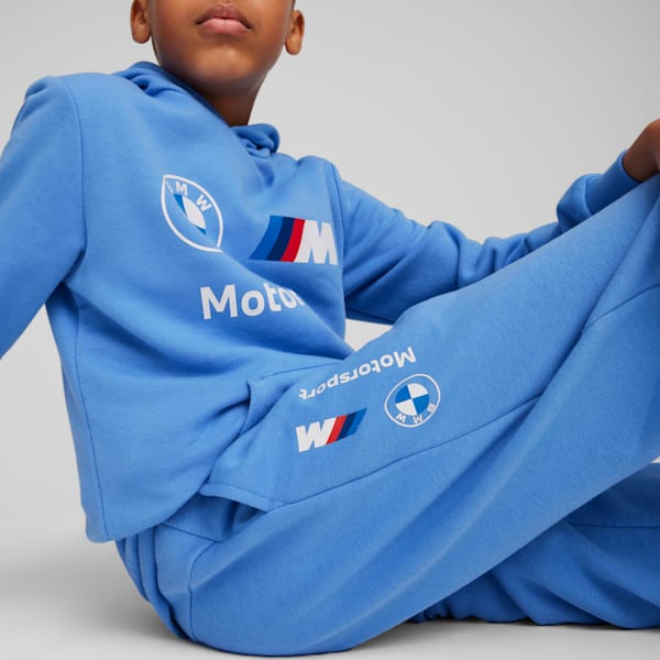 Pants deportivos BMW M Motorsport para adolescentes, Blue Skies, extralarge