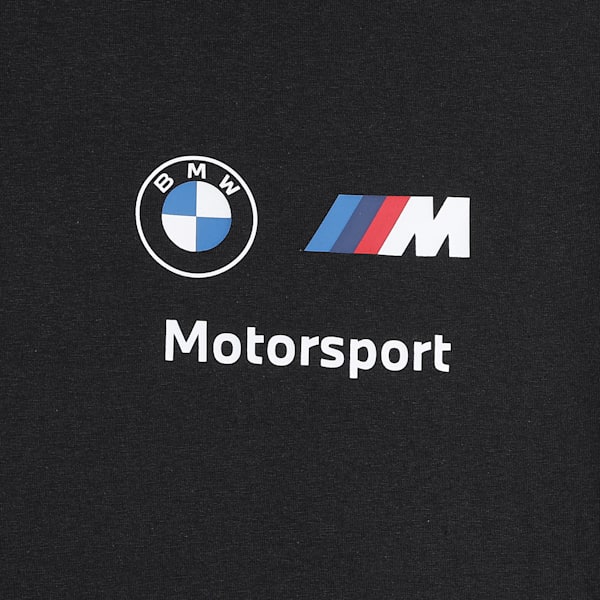 BMW M Motorsport Youth Logo Tee, PUMA Black, extralarge-IND