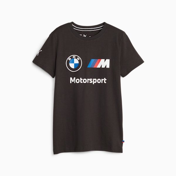 BMW M Motorsport Essentials Logo Tee, PUMA Black, extralarge-GBR
