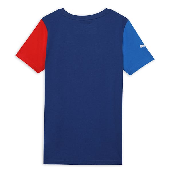 BMW M Motorsport Youth Logo Tee, Pro Blue-M Color, extralarge-IND