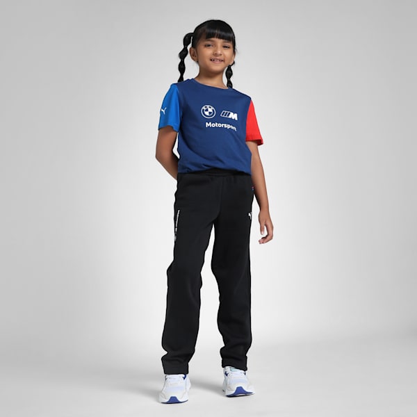 BMW M Motorsport Youth Logo Tee, Pro Blue-M Color, extralarge-IND