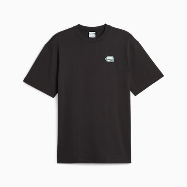 DOWNTOWN Men's Graphic Tee, PUMA Black, extralarge