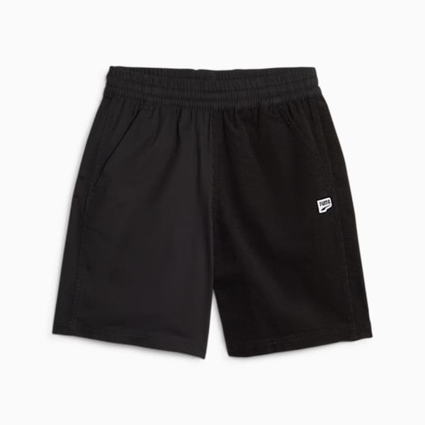 Downtown Men's Relaxed Corduroy Shorts, PUMA Black, extralarge-IND