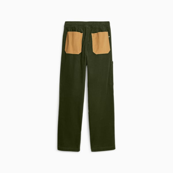 Downtown Men's Relaxed Corduroy Pants, Myrtle, extralarge