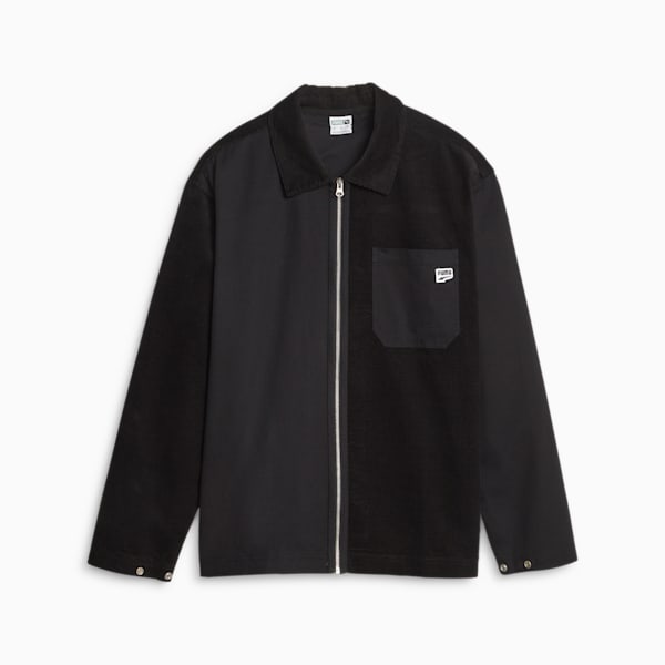 Playera de pana DOWNTOWN para hombre, PUMA Black, extralarge