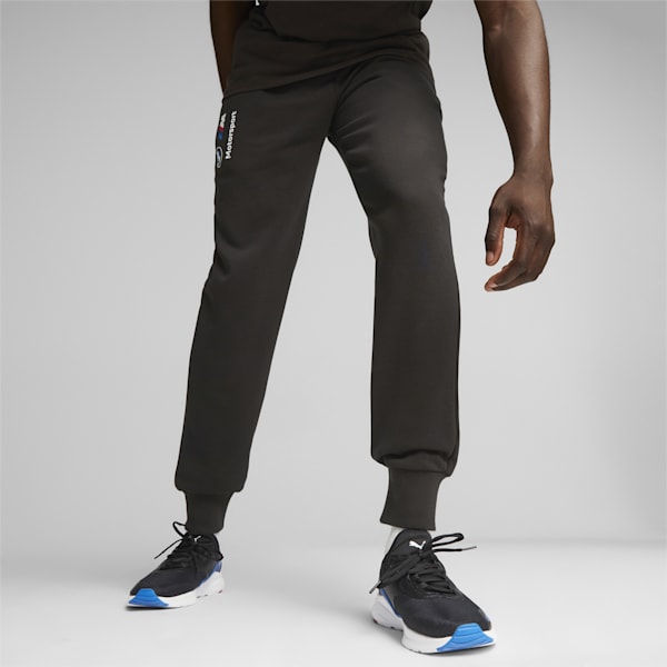 BMW M Motorsport Fleece Men's Pants, PUMA Black, extralarge-AUS