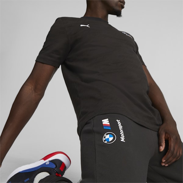 BMW M Motorsport Fleece Men's Pants, PUMA Black, extralarge-AUS