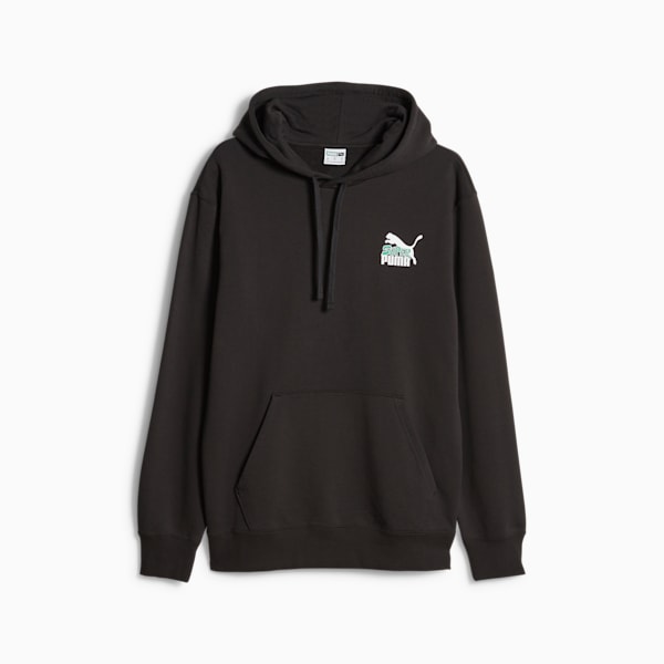 Classics Men's Super PUMA Hoodie, PUMA Black, extralarge