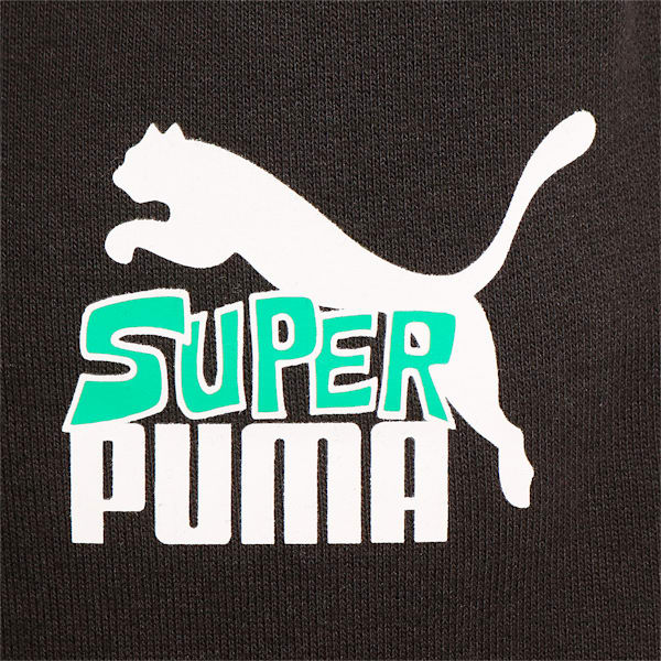 メンズ CLASSICS SUPER PUMA スウェットパンツ, PUMA Black, extralarge-JPN