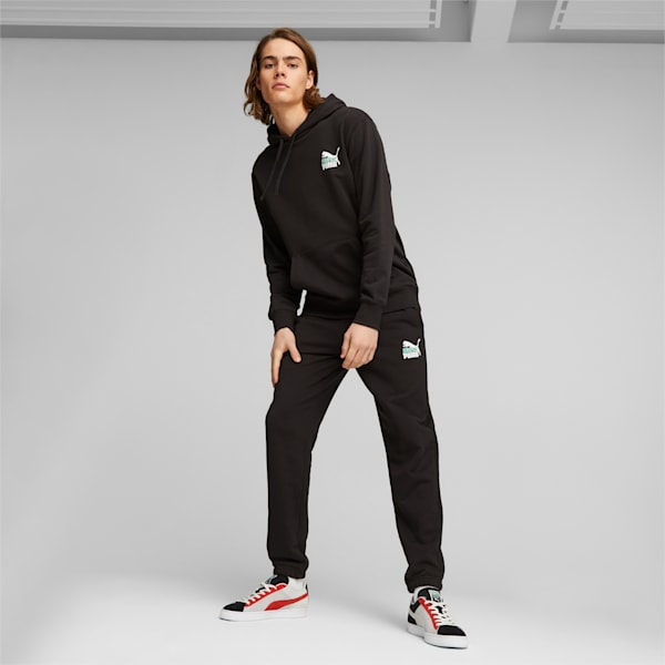 Classics Men's Super PUMA Sweat Pants, PUMA Black, extralarge-IND