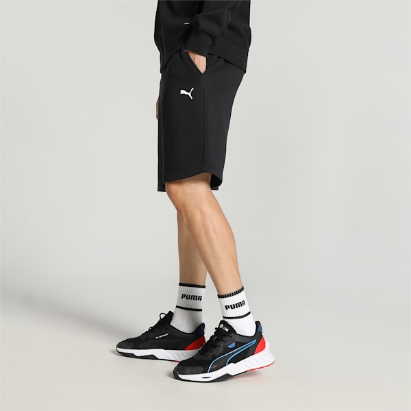 BMW M Motorsport Fleece Men's Shorts, PUMA Black, extralarge-IND