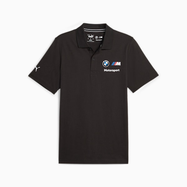 メンズ BMW MMS ESS 半袖 ポロシャツ, PUMA Black, extralarge-JPN