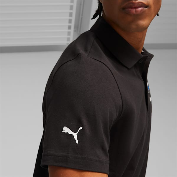 BMW M Motorsport Men's Polo, PUMA Black, extralarge-AUS