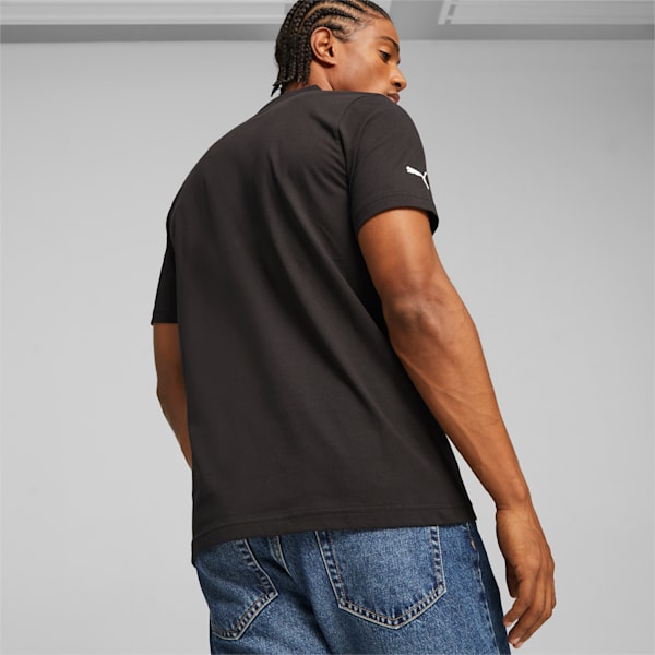 メンズ BMW MMS ESS 半袖 ポロシャツ, PUMA Black, extralarge-JPN