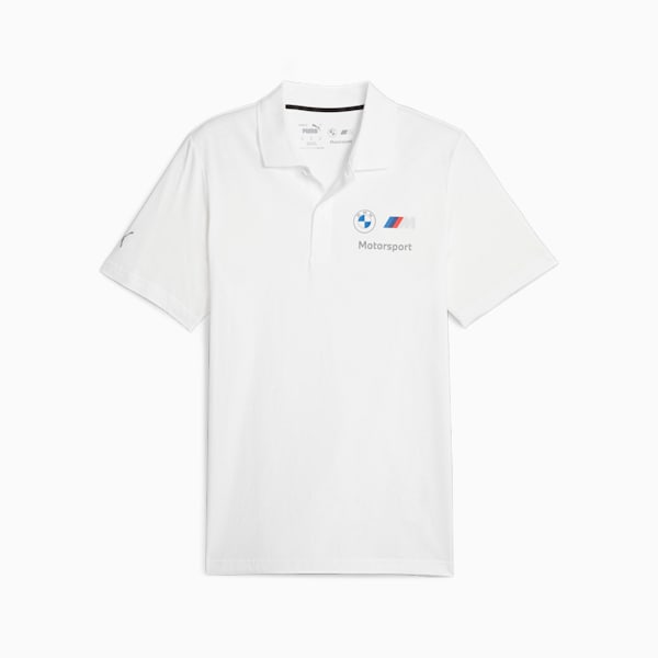 BMW M Motorsport Men's Polo, PUMA White, extralarge-AUS